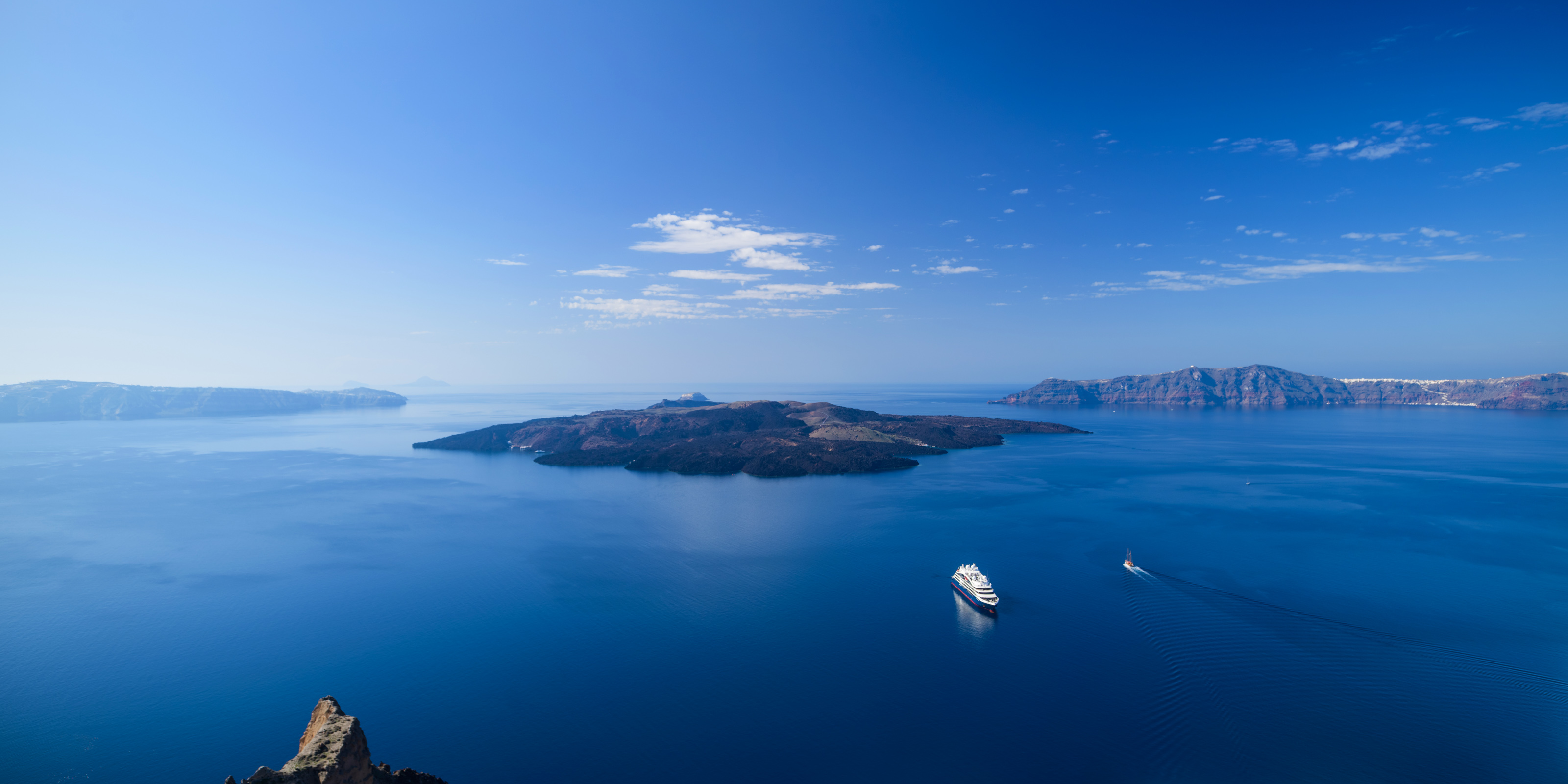 Santorini Volcano